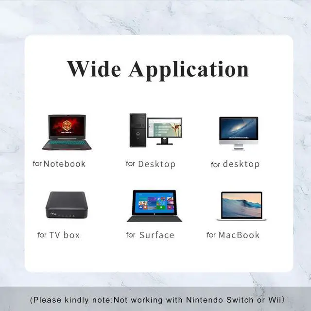 Alt view image 7 of 7 - USB to Ethernet Adapter, USB 3.0 to 10/100/1000 Gigabit Ethernet LAN Network Adapter, Support Windows 10/8.1/8/7/Vista/XP for Desktop Laptop Apple MacBook Linux