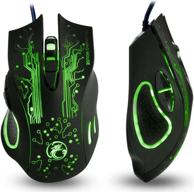 Main image of Professional Wired Gaming Mouse, X9 Gaming Mice 6 Button 2400 DPI LED Optical USB Gamer Computer Mouse Mice Cable Mouse for Pro Game Notebook, Laptop, PC, Computer