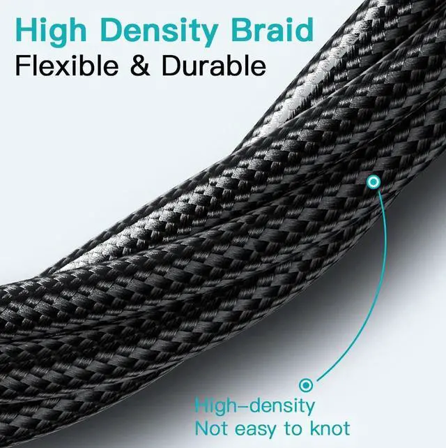 Alt view image 6 of 7 - Type-C iPhone Charger Cable PD 27W iPhone Fast Charger Cord USB-C to Lightning Cable Fast Charging Cable Cord for Apple iPhone 14/13/12/Pro/11/8/7/6- [1 Pack 6.6FT]