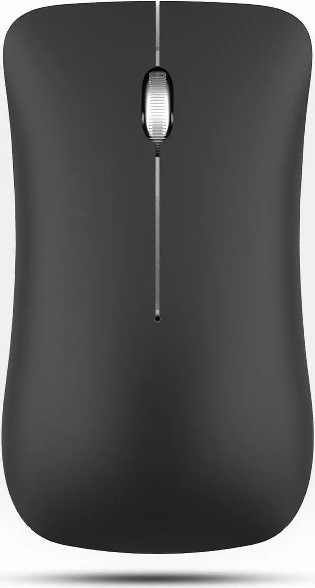 Alt view image 2 of 7 - HXSJ Wireless Gaming Mouse, Silent Click, Bluetooth 4.0 + 2.4G  Dual Mode Cordless Computer PC Gaming Mouse Laptop USB Mice, Advanced 1600 DPI Optical Sensor, 3-Button, Ergonomic Grips, Black
