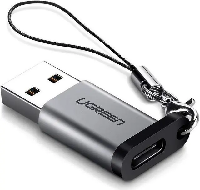 Main image of USB Type C Adapter, Micro USB Female to USB-C Male Connector Android Cable Converter Keychain Charger fit Samsung Galaxy S9 S8 Plus S9+ Note 9 8 LG V30 V20 G6 G5 Google Pixel 2 XL