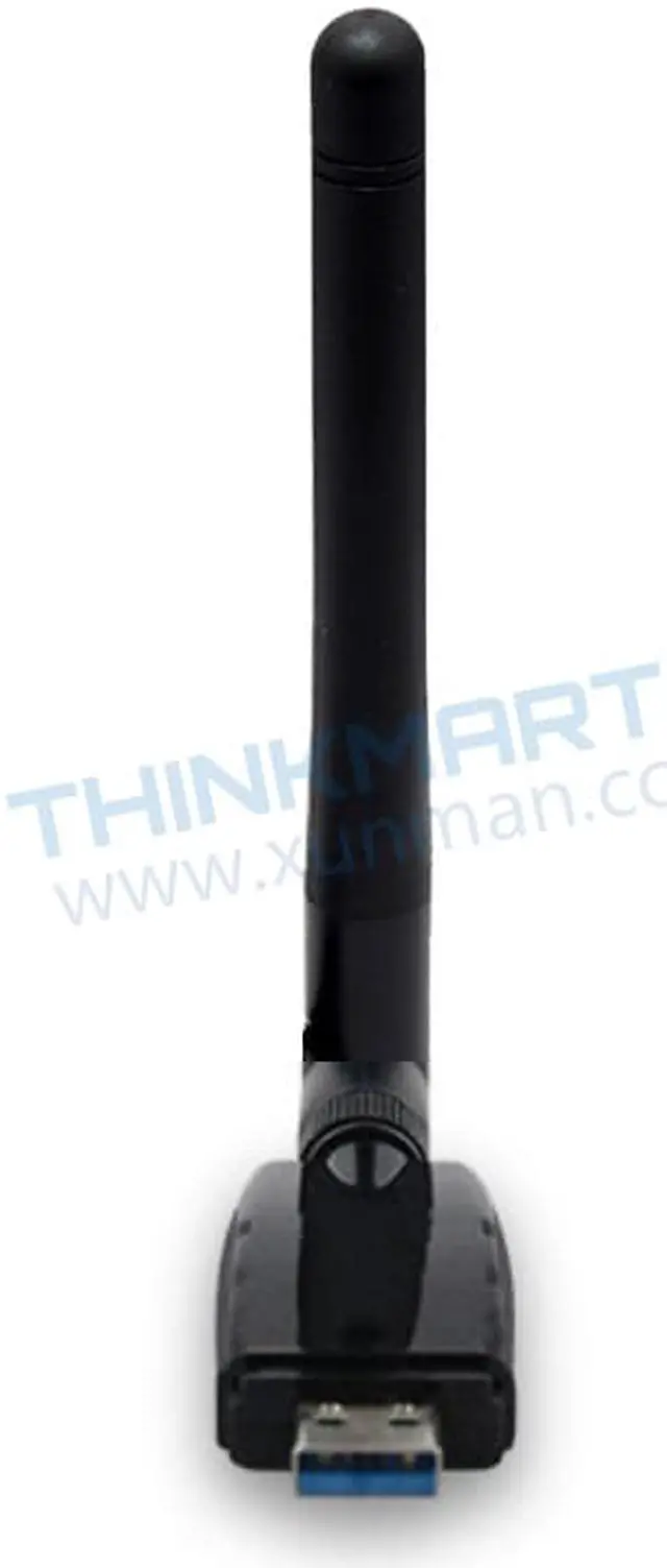 Alt view image 3 of 4 - 1 pcs 2IN1 Dual Band 1200Mbps Bluetooth 4.1 Wireless USB 3.0 Wifi Adapter 2.4G/5Ghz Realtek RTL8822BU Network Card Dongle w/Antenna