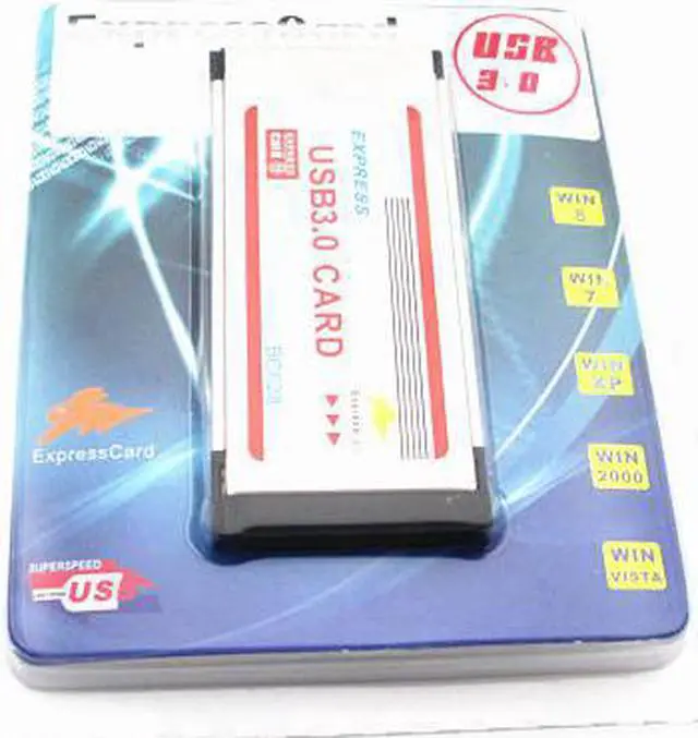 Alt view image 4 of 6 - Expresscard Express card 34/54 to 2 x USB 3.0 Port Adapter (Fully Inside Laptop)