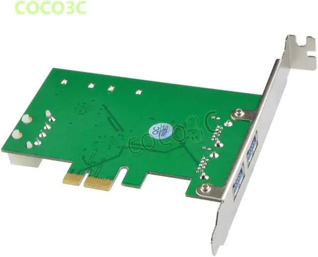 Alt view image 2 of 6 - Internal 2 Ports SATA 6Gbps + 2 USB 3.0 PCI Express Controller Combo Card PCIe to Dual USB3.0 SATA 3.0 Port Multiplier