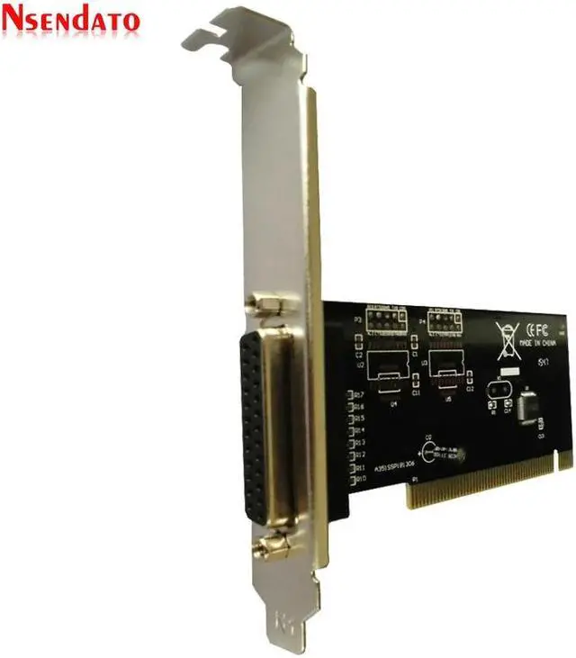 Alt view image 3 of 6 - IEEE 1284 Printer DB25 LPT Parallel Port to PCI Controller Card Adapter Converter with WCH CH352L Chipset