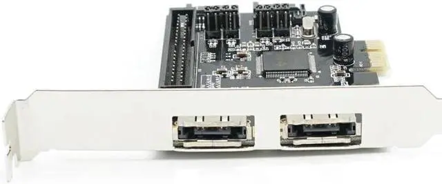 Alt view image 4 of 4 - Combo SATAII +IDE PCI-Express RAID Controller Card 1Port IDE+2 port sata +2 port esata Card for PC/desktop laptop
