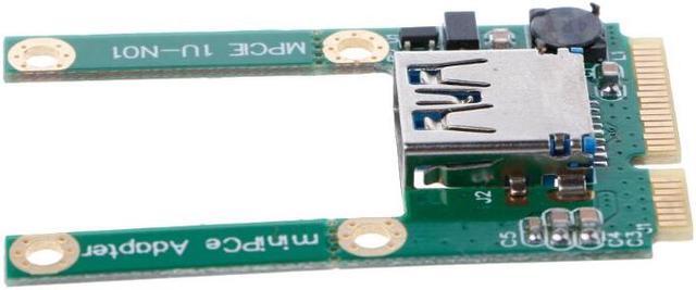 Alt view image 5 of 5 - Mini pcie to USB 2.0 adapter converter USB2.0 to mini pci e PCIE Express Card