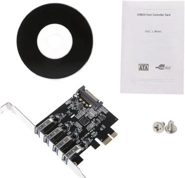Alt view image 2 of 6 - Mainboard CPU Graphics Card Extention Cables PCI-E 1X to 16X Extender Riser Card SATA 4P Power Cable 4P Adapter Cable