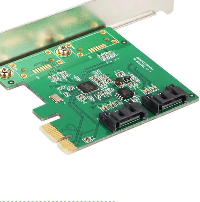 Alt view image 5 of 6 - PCIE To SATA 3.0 6GB/S HDD RAID Controller Card HDD Expansion Card, Raid0,1 Sata Controller Raid