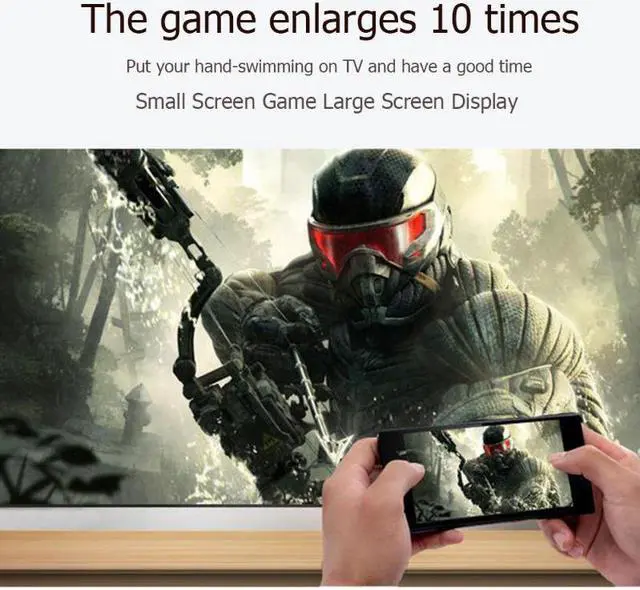 Alt view image 3 of 6 - 1 pcs Wireless Bluetooth TV Adapter Dongle Bluetooth Adapter Dongle Anycast HDMI WiFi Transmitter Display With USB Cable