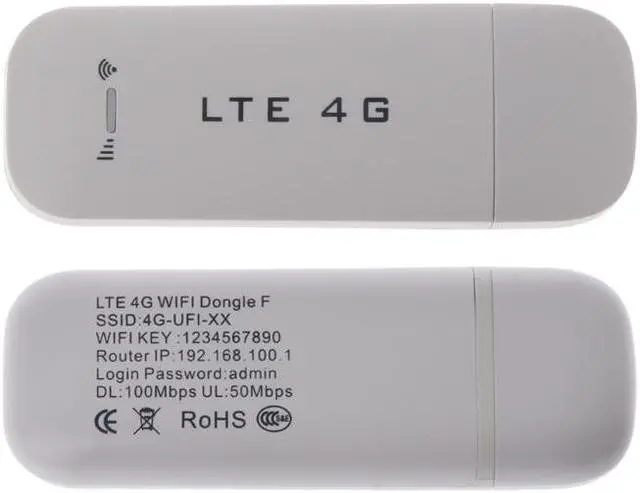 Alt view image 3 of 6 - 1 pcs 4G LTE USB Modem Network Adapter With WiFi Hotspot SIM Card 4G Wireless Router