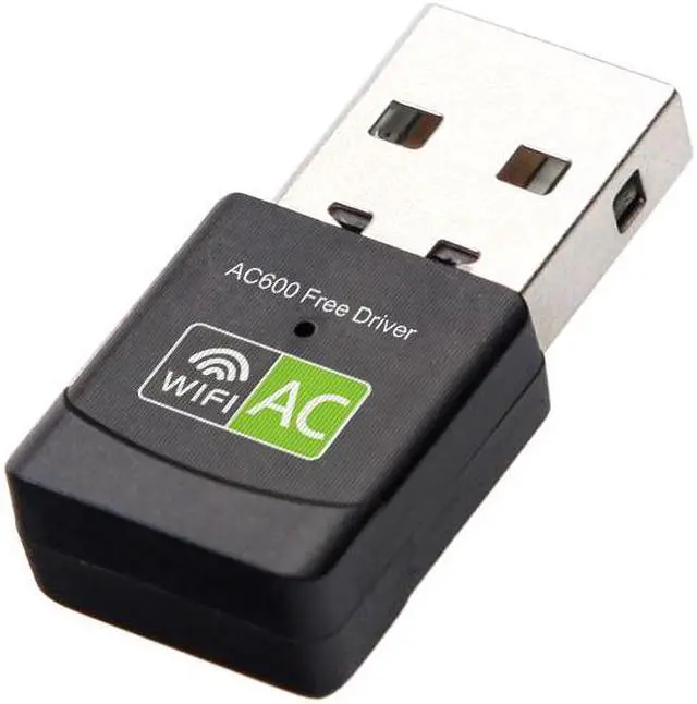 Alt view image 5 of 6 - 1 pcs USB Wifi Adapter Wireless Network Card USB Wi fi Adapter AC 600Mbps Usb Ethernet Wifi Adapter Antena Wifi Usb NC4507AC