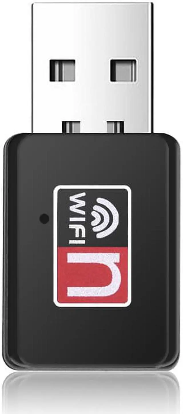 Alt view image 2 of 6 - 1 pcs Mini USB 150Mbps WiFi Wireless Adapter Receiver External Network Card Adapter Wifi Dongle 802.11n/b/g For Macbook Win10/8