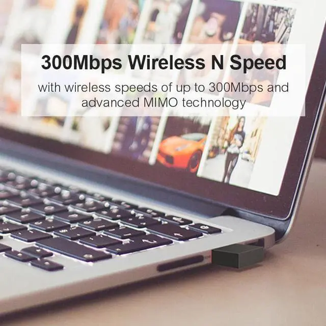 Alt view image 3 of 6 - 1 pcs  U3 usb adapter mini 300Mbps Wireless wifi Network Adapter USB2.0 Portable WiFi Hotspot Plug and Play Network Card