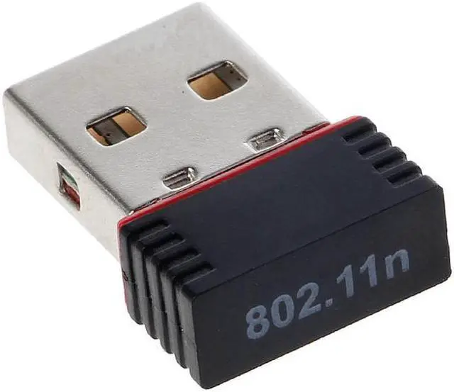 Alt view image 3 of 6 - 1 pcs 150Mbps USB 2.0 Wireless USB WiFi Adapter Wireless Networking Card 802.11 b/g/n 2.4GHz LAN Adapter Antenna Wi fi Adapters
