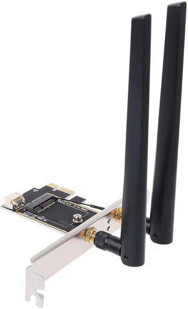 Alt view image 5 of 6 - 1 pcs 1Set M.2 NGFF to PCI E Converter Desktop Wireless WiFi Bluetooth Network Card Adapter Board Converter Kit New