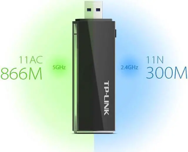 Alt view image 5 of 6 - 1 pcs 1200Mbps USB Wifi Adapter Dual Band Wireless Wifi Antenna Adapter USB3.0 IEEE802.11ac Network Card Wifi Dongle for PC Windows