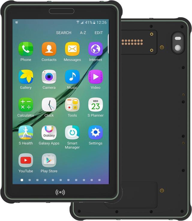Alt view image 2 of 6 - Sincoole 8inch Android 11 Rugged Tablet PC NFC front 4G LTE GPS WIFI BT4.2 Storage 6G ram 128G rom USB2.0  DC  micro USB sim card  TF card CPU: MTK Helio P60, 4 cortex-A73 2.0GHz, 4 cortex-A53 2.0GHz