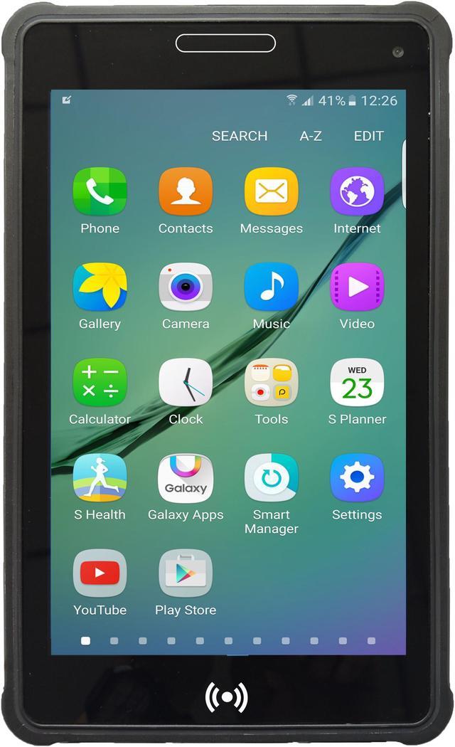 Alt view image 4 of 6 - Sincoole 8inch Android 11 Rugged Tablet PC NFC front 4G LTE GPS WIFI BT4.2 Storage 6G ram 128G rom USB2.0  DC  micro USB sim card  TF card CPU: MTK Helio P60, 4 cortex-A73 2.0GHz, 4 cortex-A53 2.0GHz