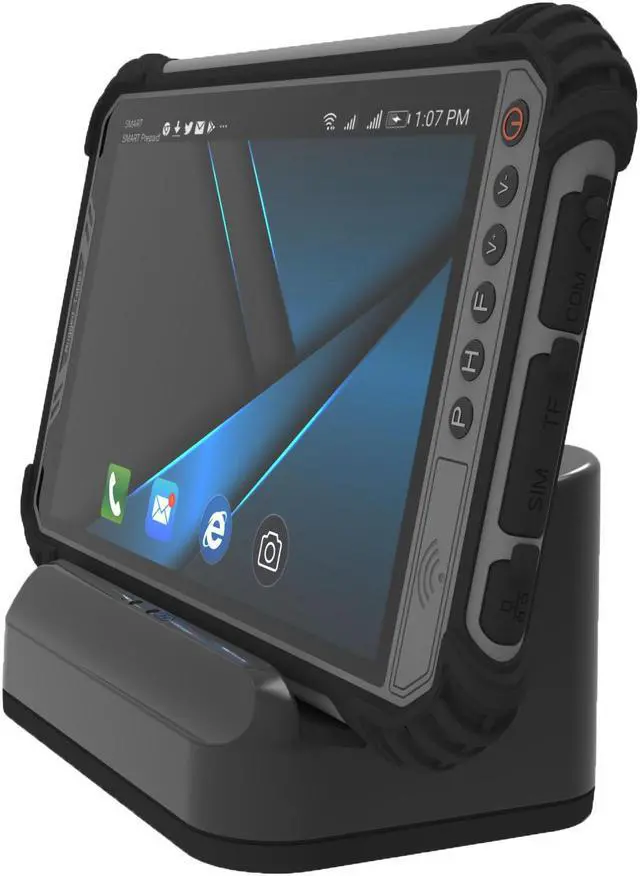 Alt view image 5 of 6 - Sincoole 8inch rugged tablet with 6G ram 128GB rom storage android 11 4G internet 1000nits brightness sunshine readable 10000mah battery 21M rear camera industrial tablet rugged pda
