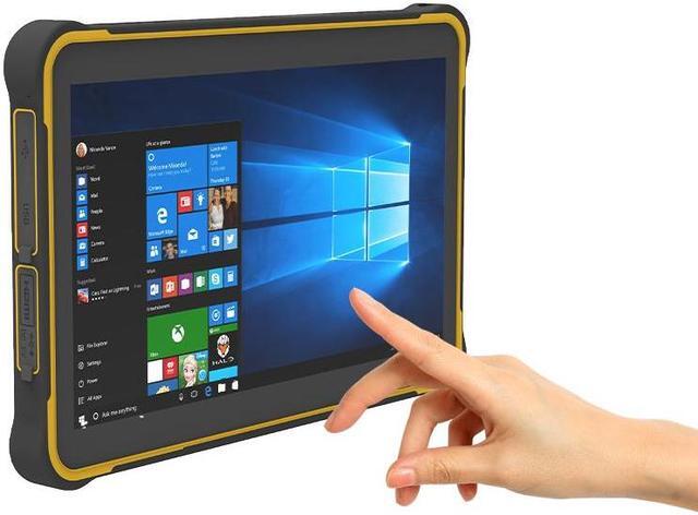 Main image of Sincoole 4G version 10.1inch windows 10 pro rugged tablet pc 4GB Ram 64GB rom 1920*1200 resolution RJ45  RS232 USB2.0 USB3.0  BT GPS NFC industrial tablet pc with 2D barcode scanner( Honeywell N4680)