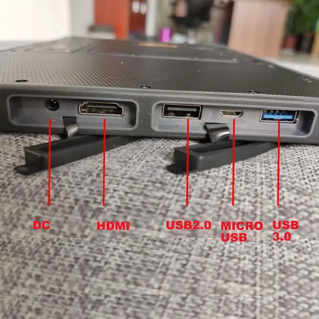 Alt view image 6 of 7 - Sincoole 4G LTE windows 10 pro 10 inch rugged tablet PC with WIFI GPS front NFC 4GB ram 64GB rom IP65 grade and 1.5m dropping RJ45 RS232 usb2.0 usb3.0 HDMI DC slot industrial tablet PC windows PDA