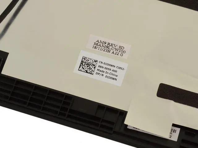 Alt view image 4 of 4 - 1D0WN Dell Lcd Back Cover I7559-2512BLK Inspiron 15 5577 I7559-2512BLK