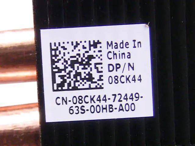 Alt view image 10 of 10 - 8CK44 CPU Heatsink Assembly ASSY,HTSNK,INTEL,AIO,2720