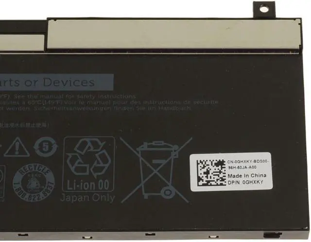 Alt view image 3 of 4 - Dell OEM Original Precision 7530 7730 7540 7740 4-Cell 64Wh Battery 5TF10