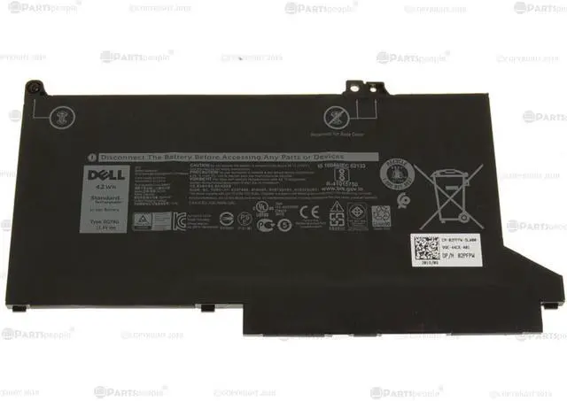 Main image of Dell Latitude 5300 7300 7400 OEM Original Latitude 3-Cell 42Wh Battery 0G74G