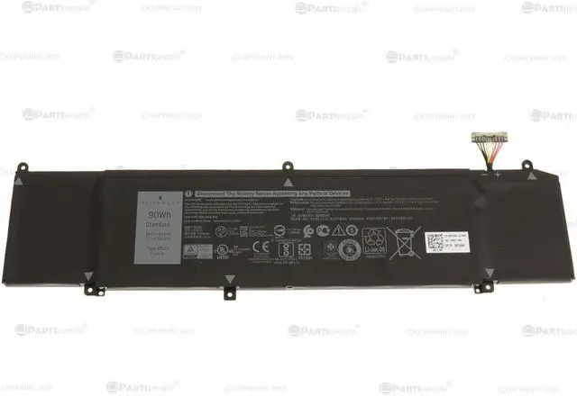 Main image of New Dell OEM Original Alienware m15 m17 90Wh 6-cell Laptop Battery XRGXX