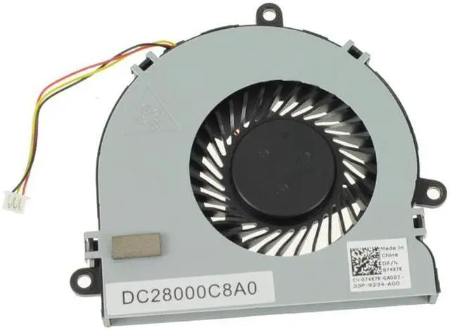 Alt view image 2 of 4 - Cpu Fan for Dell Inspiron 3521 3537 3721 3737 5521 5537 5721 5737 M531R M731R Laptops - Replaces 74X7K