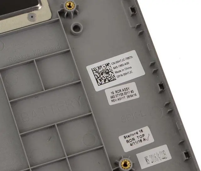 Alt view image 3 of 13 - New Dell OEM Inspiron 5568 5578 Palmrest Backlit Keyboard Assy No TP TM7TR