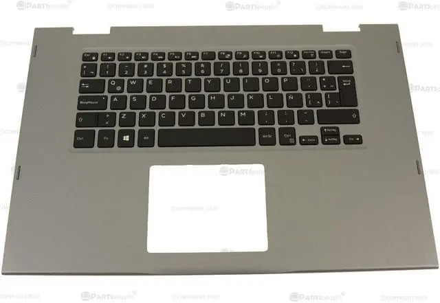 Main image of Spanish Dell OEM Inspiron 5579 2-in-1 Palmrest Spanish BL Laptop Keyboard DC7RW