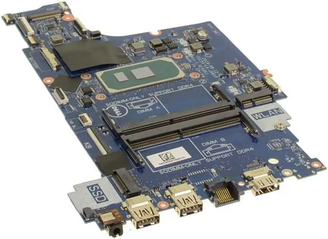 Alt view image 4 of 8 - Dell OEM Inspiron 3593 Motherboard System Board Core i7 Motherboard 04C38