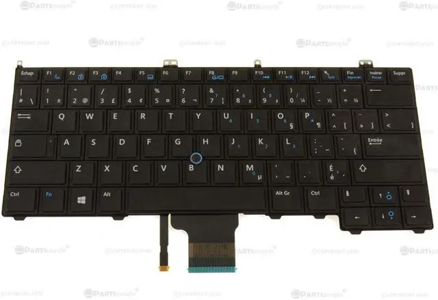 Main image of New French Canadian Dell OEM Latitude E7440 Laptop Keyboard FR-CAN 4756G