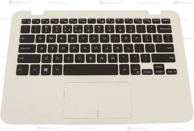 Main image of US INTL Dell OEM Inspiron 3180 Laptop Palmrest Touchpad Laptop Keyboard 27KF3