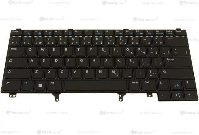 Main image of New French Canadian Dell OEM Latitude E6440 Laptop Keyboard FR-CAN F09J8