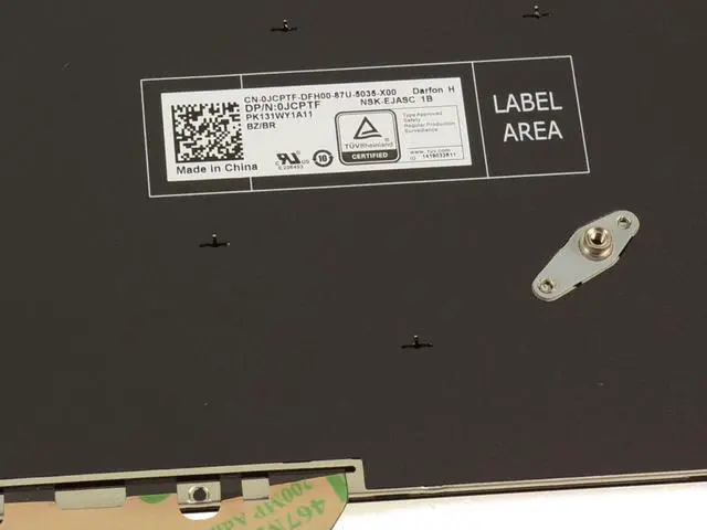 Alt view image 3 of 3 - Brazilian Dell OEM Chromebook 13 3380 Chromebook 11 3180 Laptop Keyboard JCPTF
