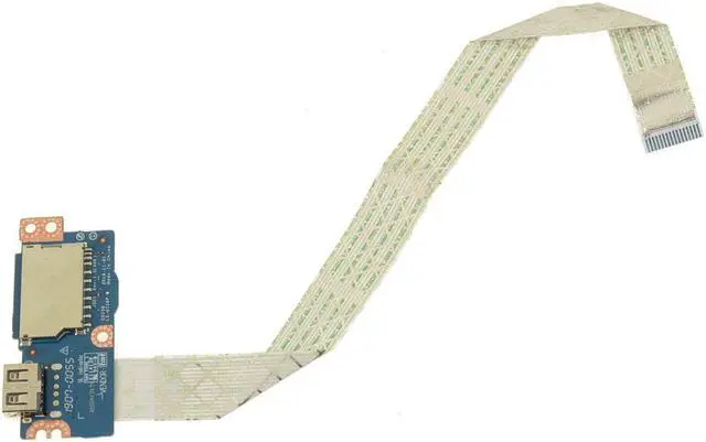 Alt view image 2 of 3 - Dell OEM Inspiron 3584 USB SD Card Reader IO Circuit Board  VHP8K