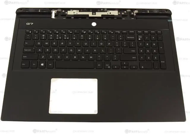 Main image of New US INTL Dell OEM G Series G7 7790 Palmrest Backlit Keyboard Assembly PD45C