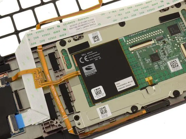 Alt view image 4 of 13 - Dell OEM Latitude 7410 Laptop Palmrest Touchpad Touchpad Palmrest 5TPMG