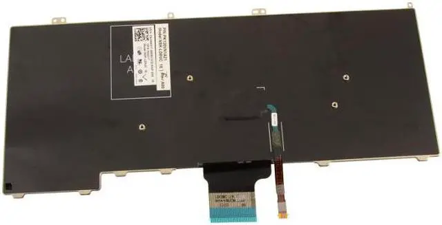 Alt view image 2 of 9 - New Spanish Dell OEM Latitude E7440 Laptop Keyboard Non-Backlit NX01T
