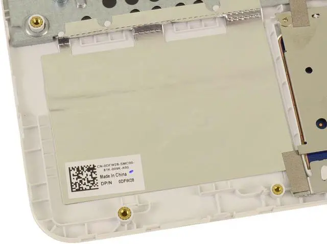 Alt view image 3 of 8 - French English Dell OEM Inspiron 3180 Palmrest Touchpad Laptop Keyboard 71N55