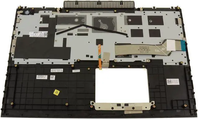 Alt view image 2 of 13 - Brazilian Dell OEM Inspiron 7567 7566 Palmrest Backlit Laptop Keyboard XW8N9