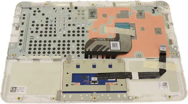 Alt view image 2 of 8 - French English Dell OEM Inspiron 3180 Palmrest Touchpad Laptop Keyboard 71N55