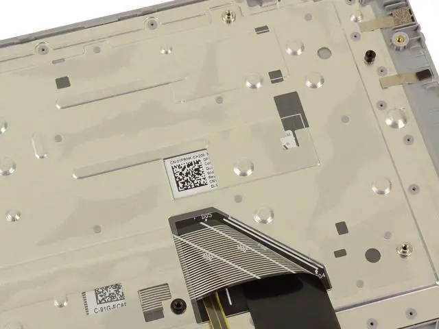 Alt view image 4 of 8 - Brazilian Dell OEM Inspiron 5580 5585 Palmrest Brazil Laptop Keyboard WGW50