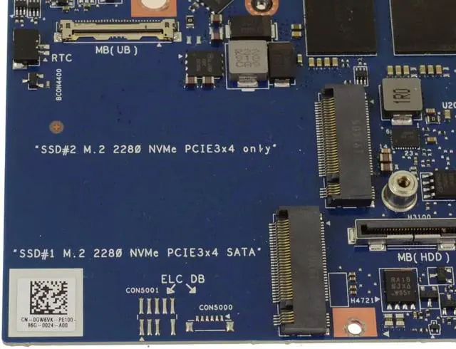 Alt view image 3 of 8 - Dell OEM Alienware m15 m17 Laptop Motherboard System Motherboard GW6VK