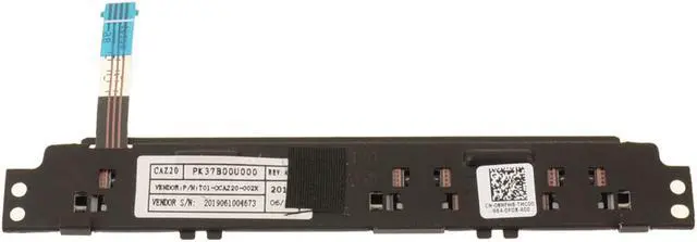 Alt view image 4 of 6 - Dell OEM Latitude 7480 7490 Left and Right Mouse Buttons Black XKYX9 8NFW6