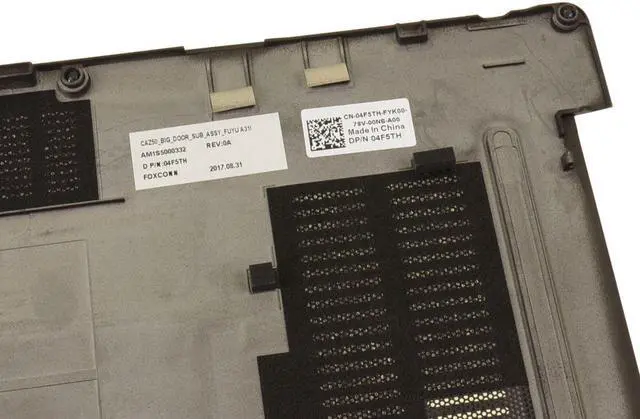 Alt view image 3 of 3 - New Dell OEM Latitude 7380 Laptop Bottom Base Assembly 4F5TH